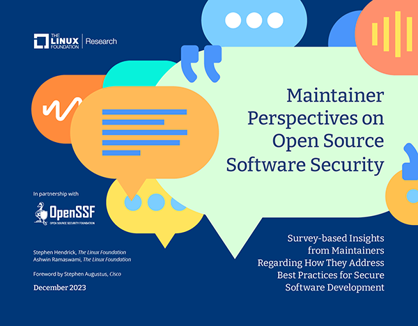 Maintainer Perspectives on Open Source Software Security Featured Image 2